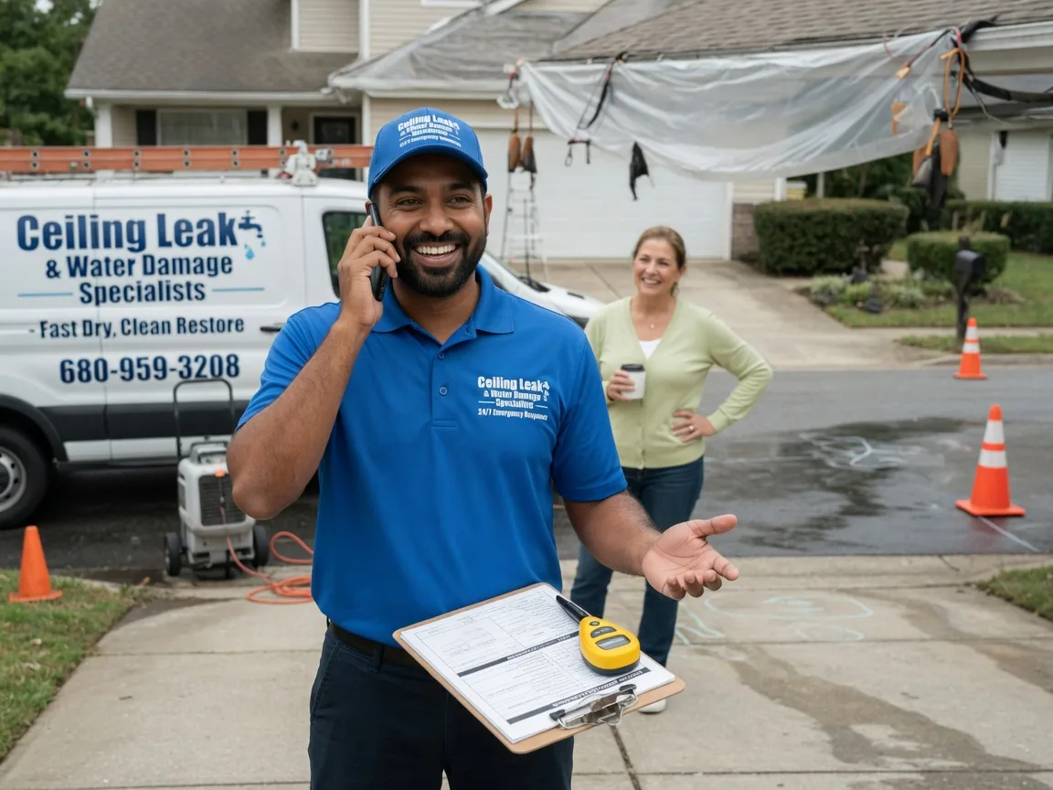 Ceiling Leak Cleanup Altamahaw, NC FAQs